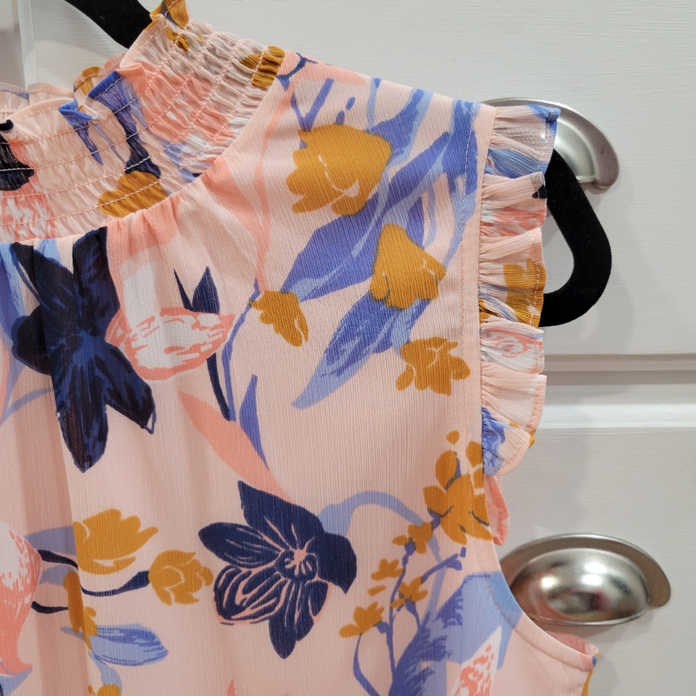 J. Crew Floral Blouse - Picture 3 of 6
